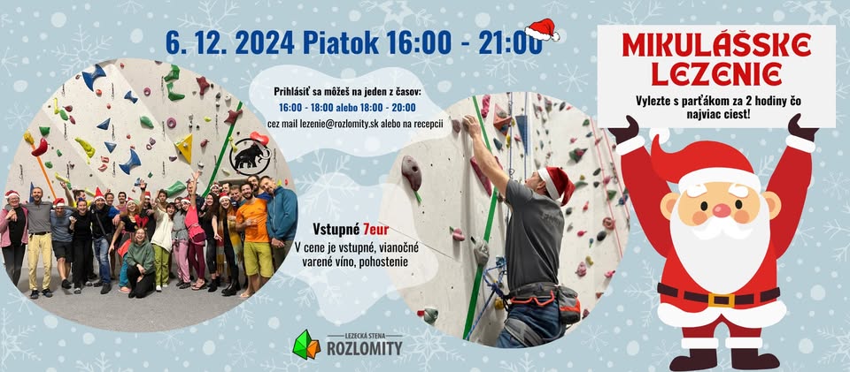 Mikulášske preteky ❄️🎅