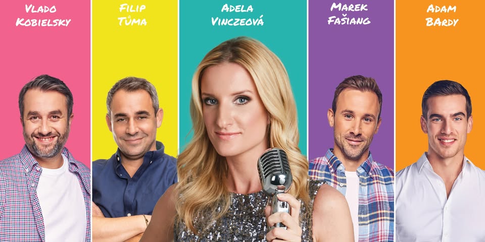 „ADELA a štyria chlapi“ – zábavná show s autogramiádou