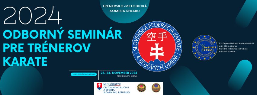 Odborný seminár pre trénerov karate