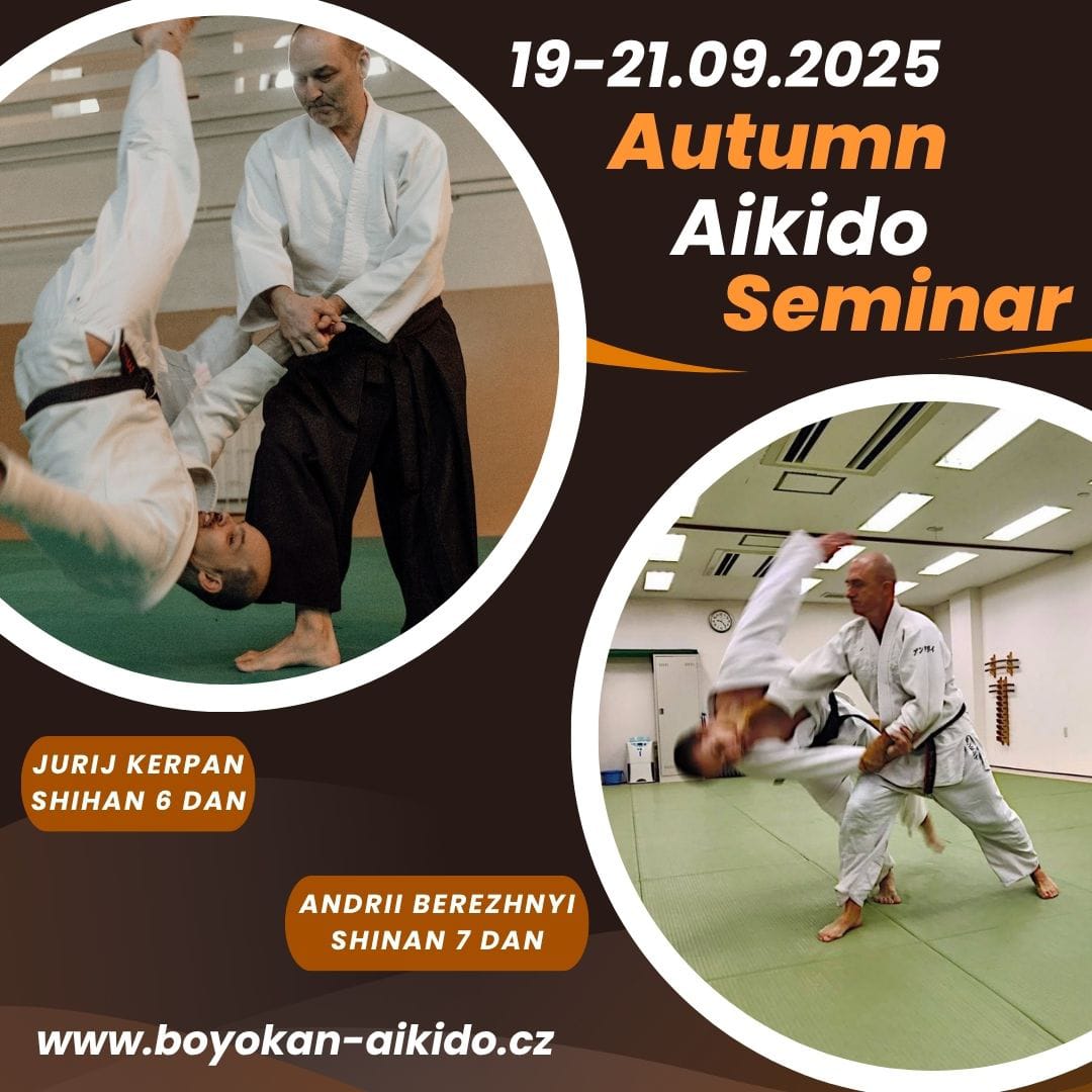 Podzimní seminář Aikido styl Yoshinkan