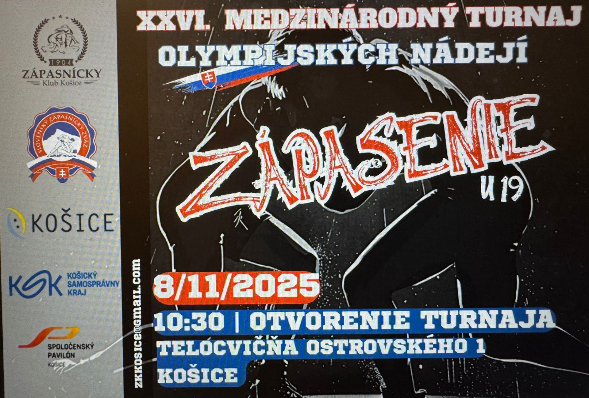 MT turnaj Olympijských nádeji  U19 Košice