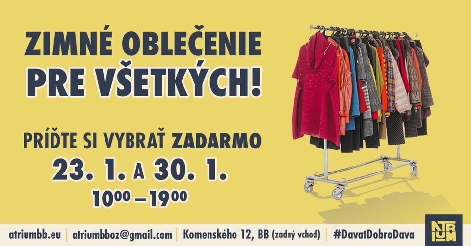 Zimný OUTLET pre VŠETKÝCH !!!