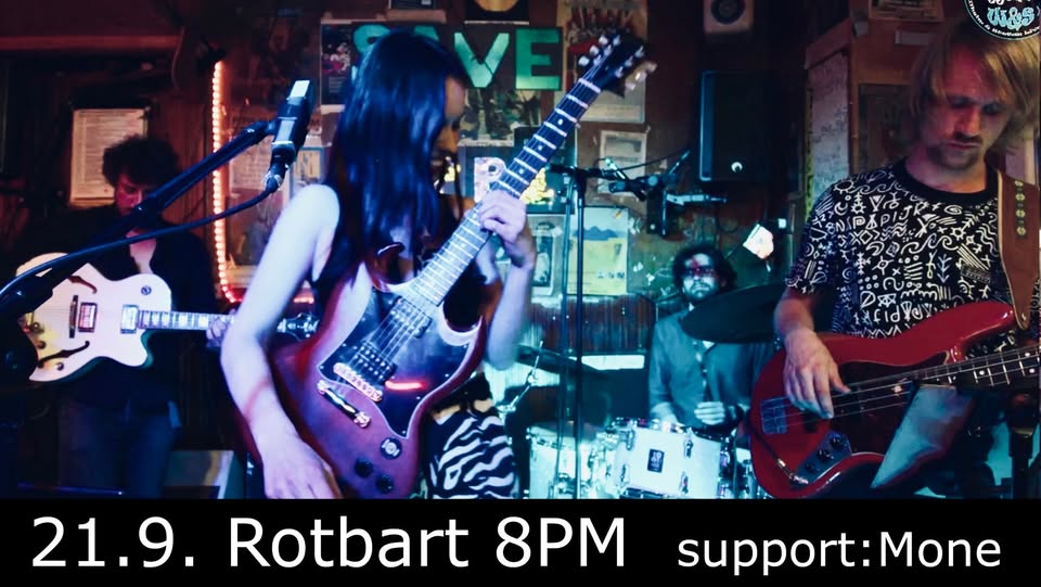 Psychedelic Post-Punk / Prog-blues show in Berlin!