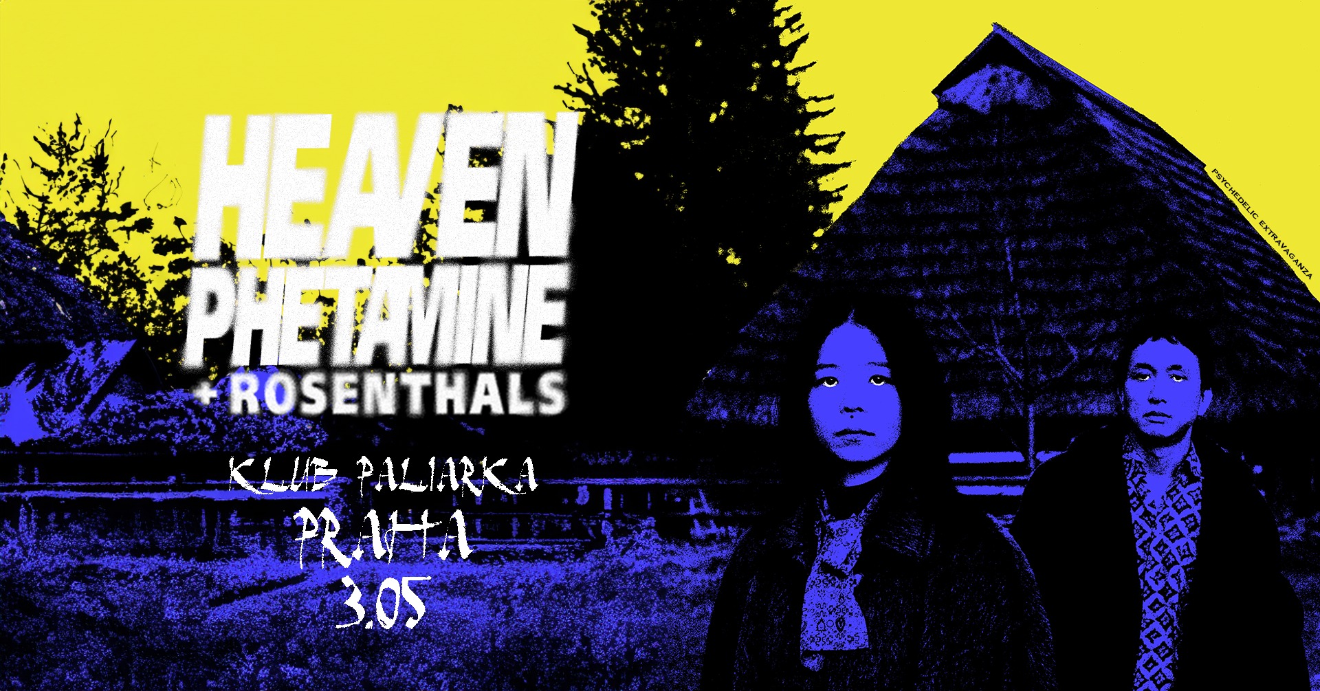 Japonske psychedelicke duo Heavenphetamine v Praze