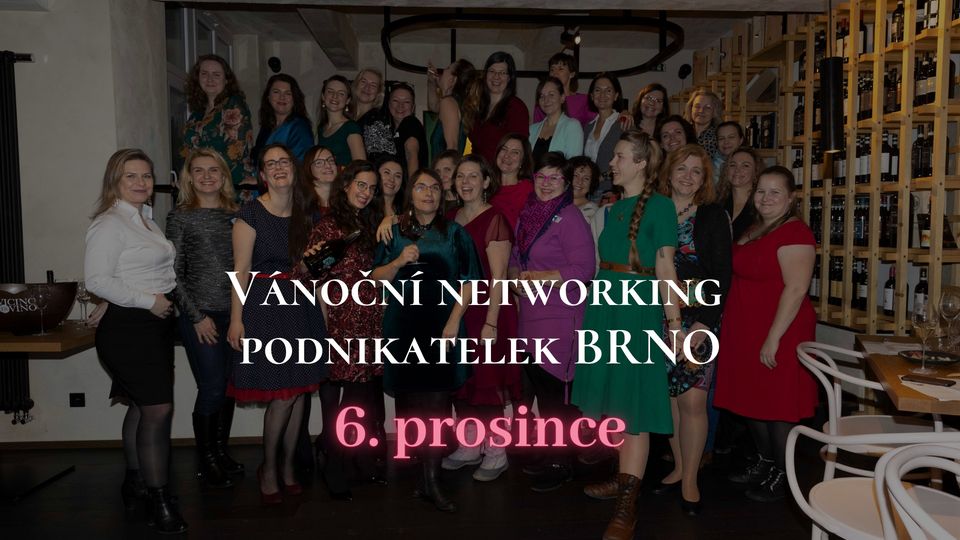 Vánoční networking podnikatelek BRNO