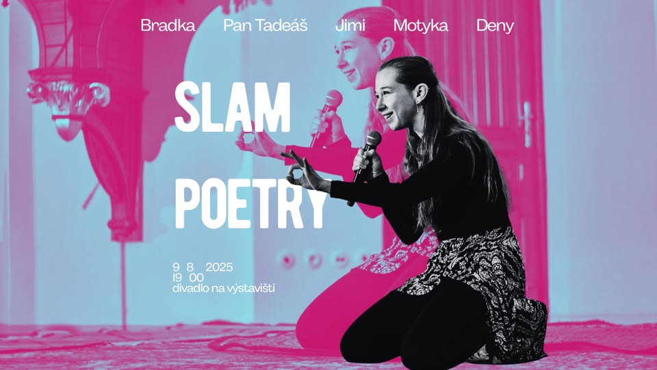 SLAM POETRY na výstavišti