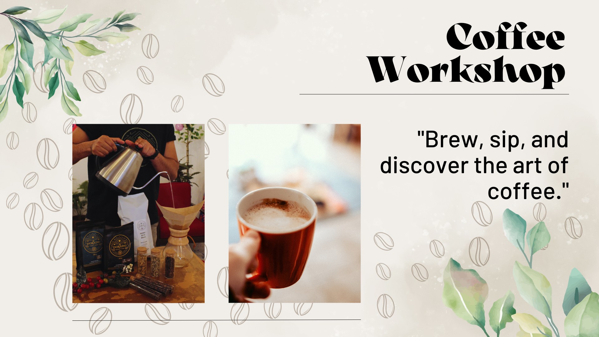 Workshop Kávy - Coffee Workshop