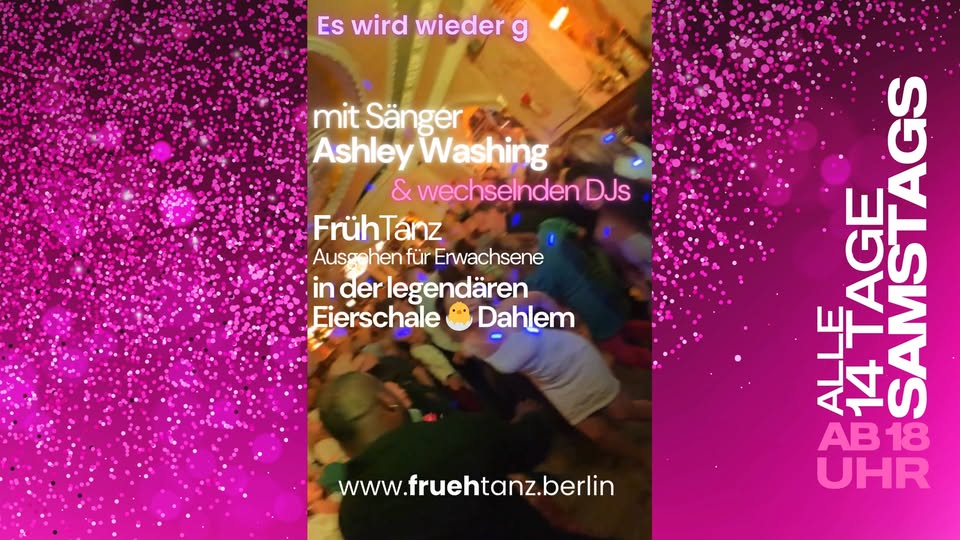 FrühTanz in der legendären Eierschale 🐣 Dahlem
