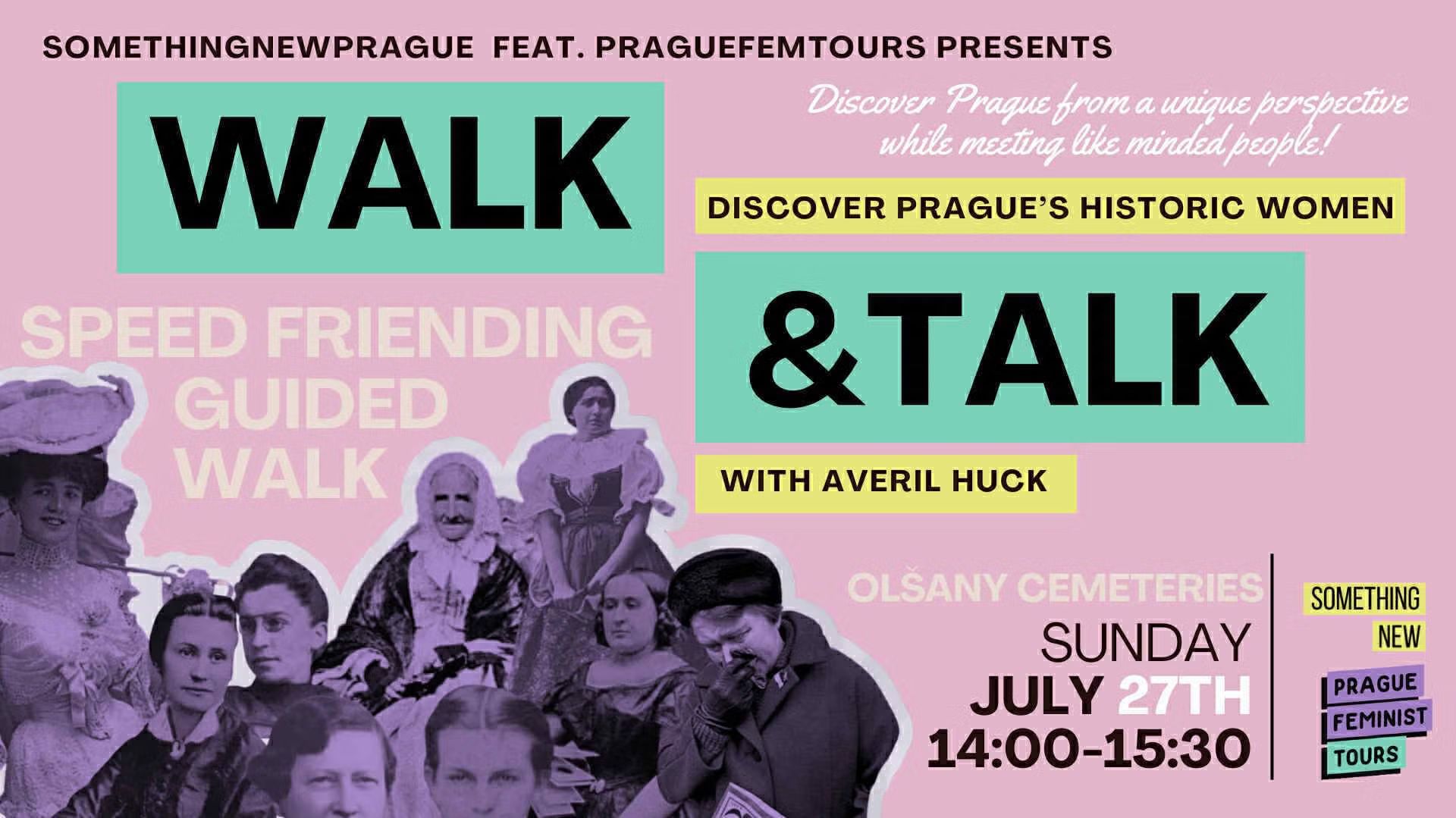 WALK & TALK (guided tour+slow friending) - REGISTRATION REQUIRED -