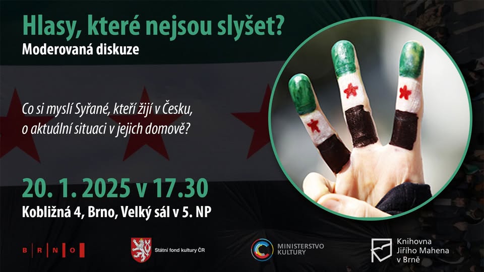 Hlasy, které nejsou slyšet? Dění v Sýrii očima brněnských Syřanů