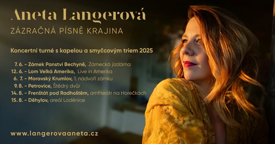Aneta Langerová – Zázračná písně krajina | Frenštát pod Radhoštěm, amfiteátr na Horečkách