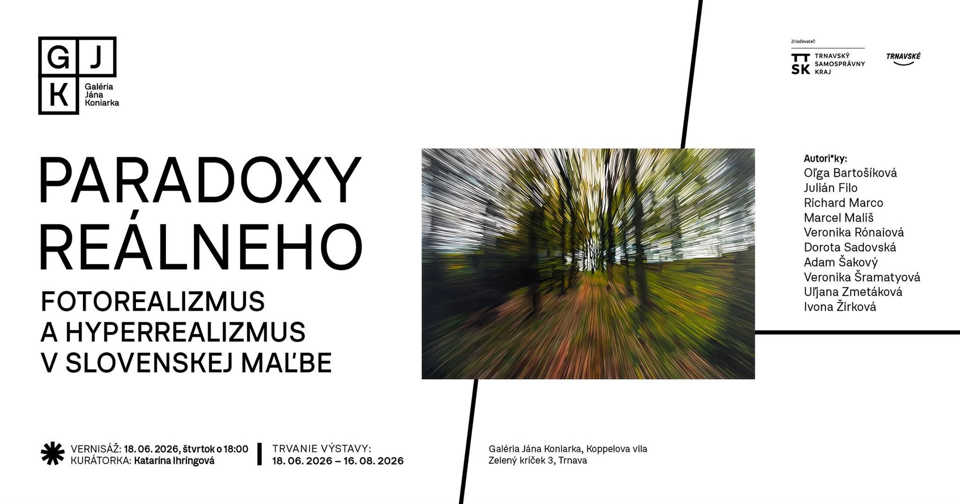 Opening: Paradoxy reálneho: Fotorealizmus a Hyperrealizmus v slovenskej maľbe
