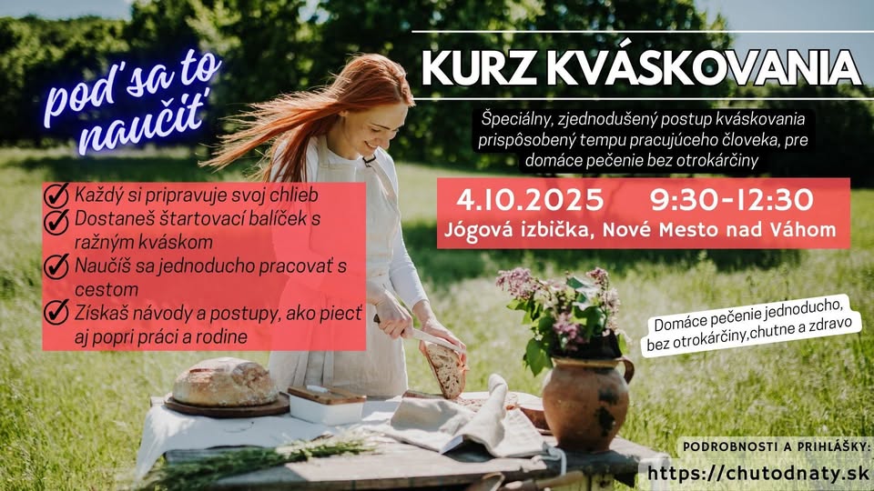 Môj kváskový chlieb
