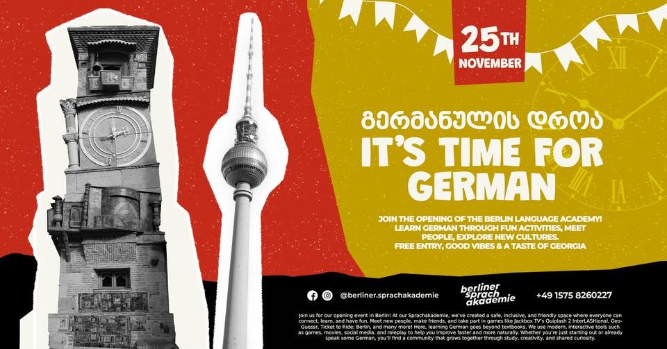 Berliner SprachAkademie Opening | IT'S TIME FOR GERMAN