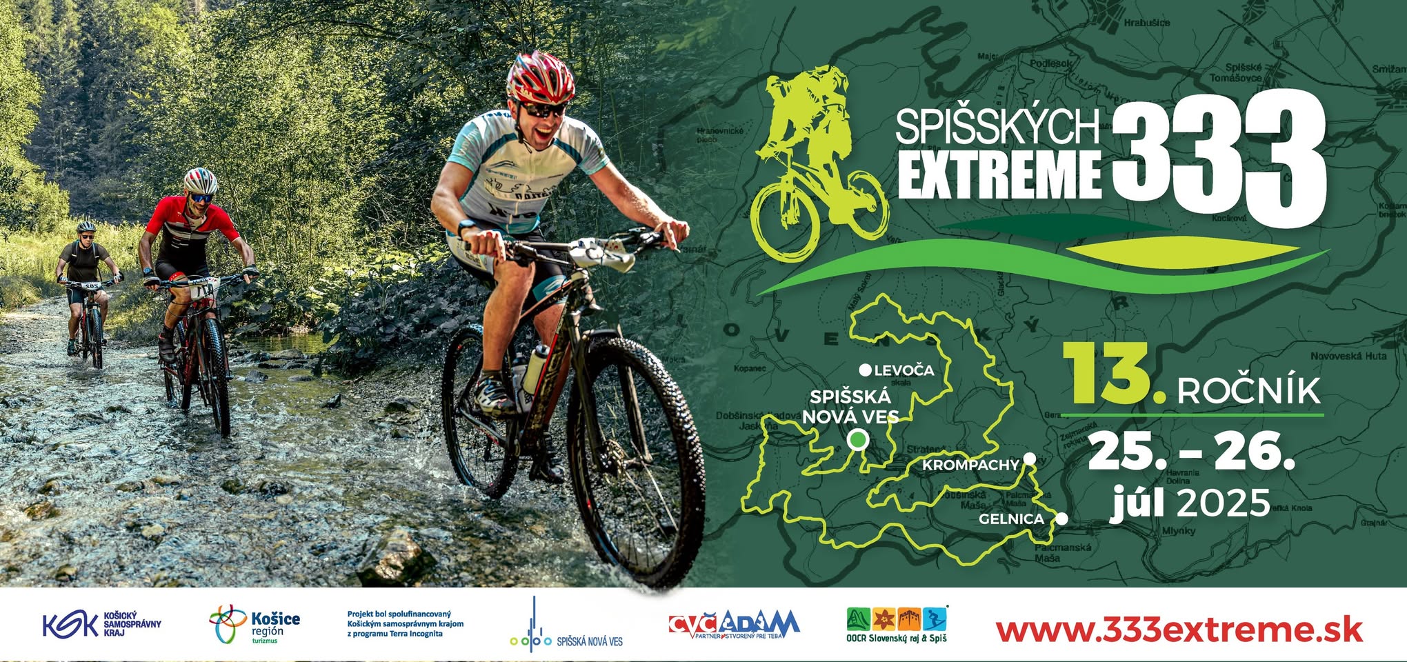 13. ročník Spišských 333 EXTREME, 2025