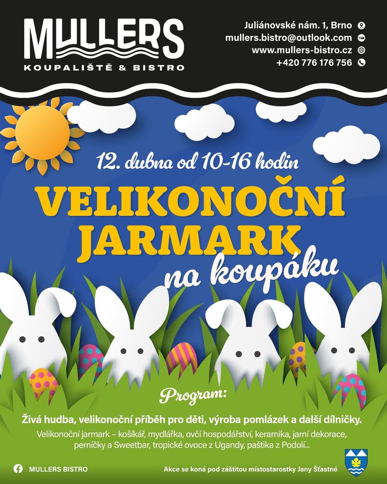 Velikonoční jarmark na koupáku