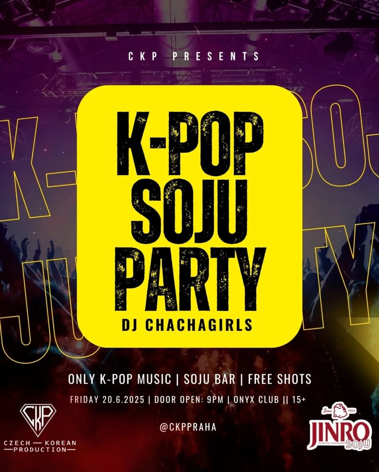 K-Pop Soju Party v Praze by CKP