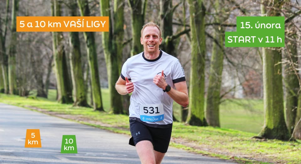5 a 10 km VAŠÍ LIGY - únorový závod