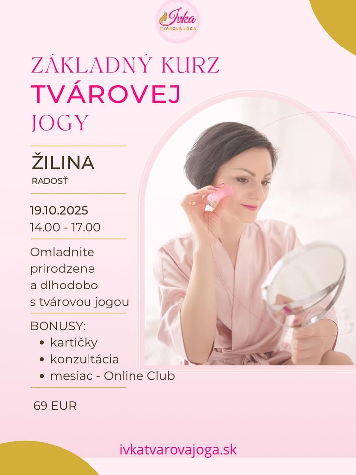 Tvárová joga - Základný kurz ŽILINA s BONUSOM
