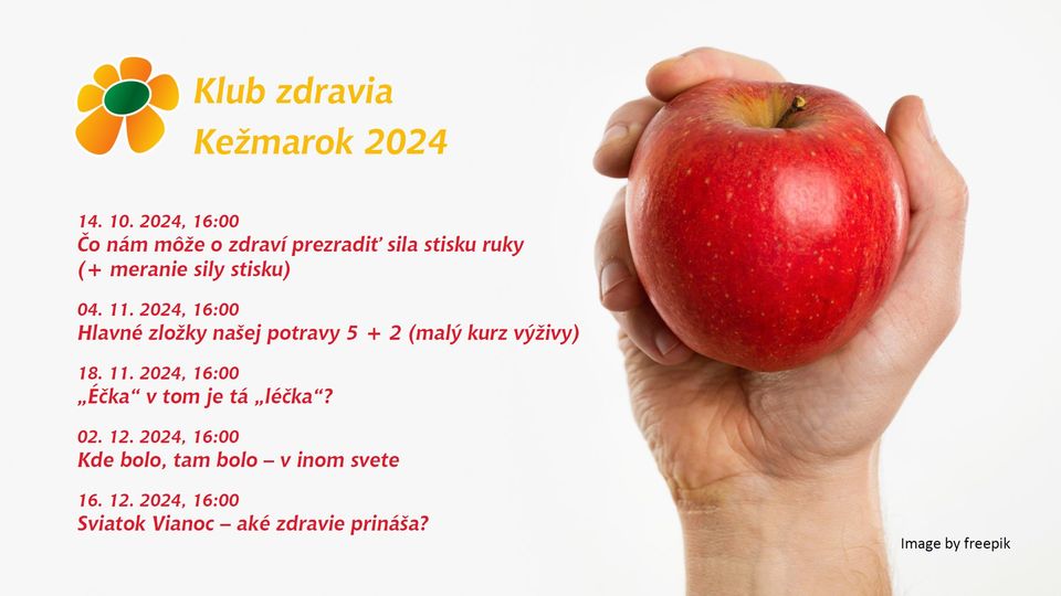 Klub zdravia Kežmarok 2024 (10-12)