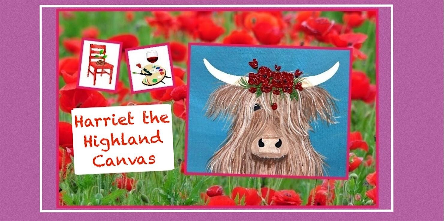 Harriet the Highland Canvas