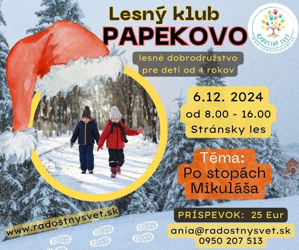 Lesný klub s témou PO STOPÁCH MIKULÁŠA