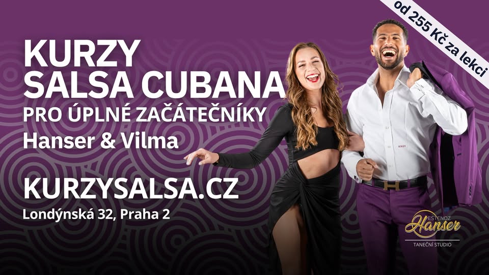 🎶 Začni tančit salsu! Kurz pro úplné začátečníky