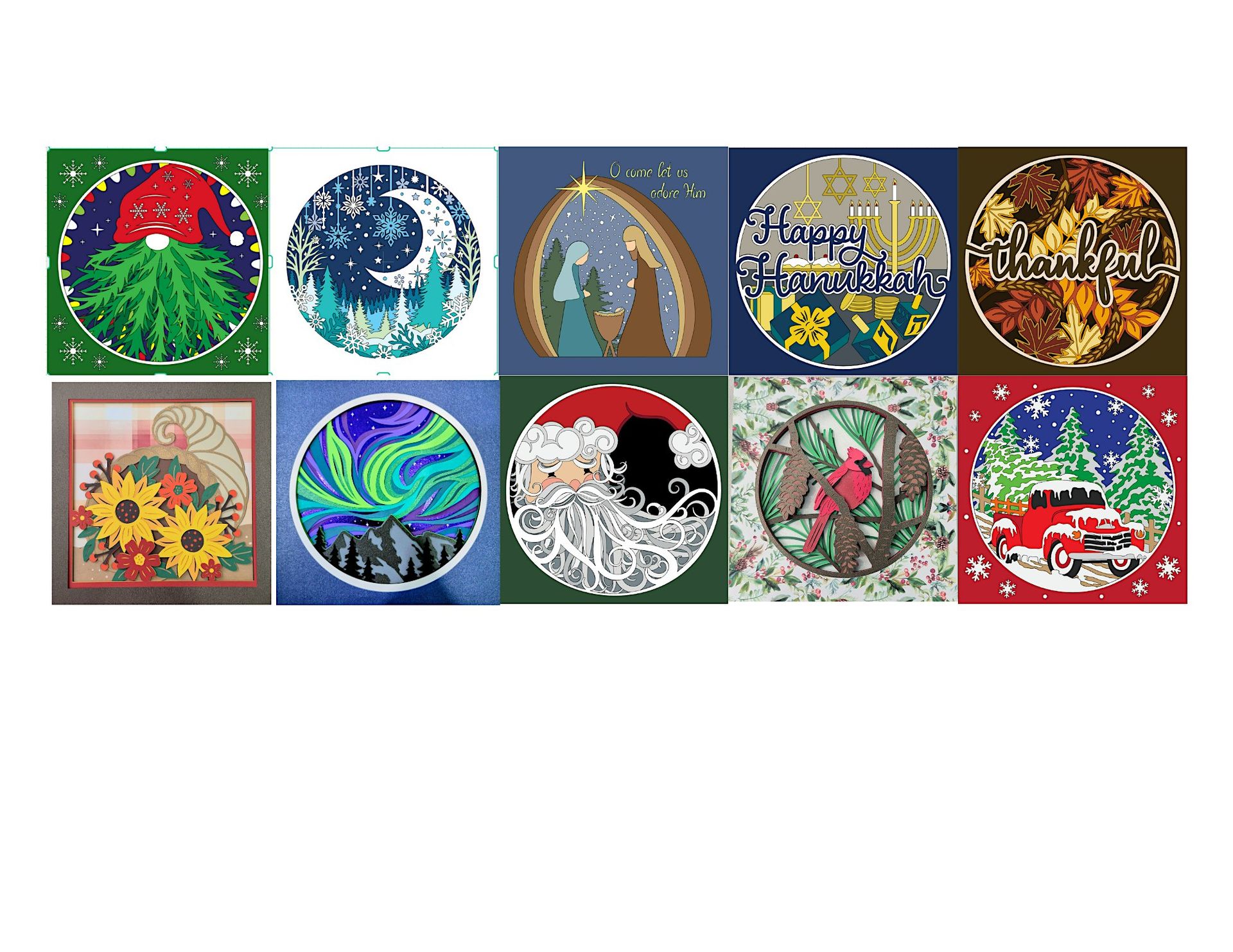 3D SHADOWBOX ART WORKSHOP