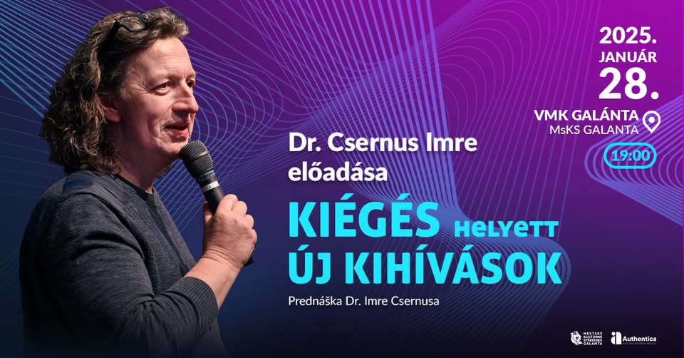 Dr. Csernus Imre előadása | Galánta