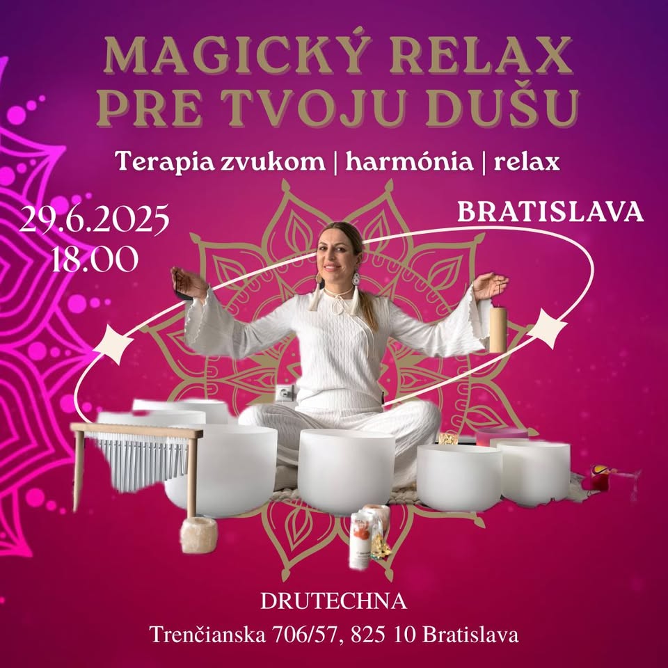 SOUNDHEALING Bratislava 1 + 1 zdarma ❤️