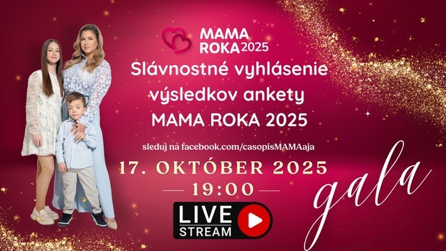 MAMA ROKA 2025 – Vyhlásenie víťazov ankety