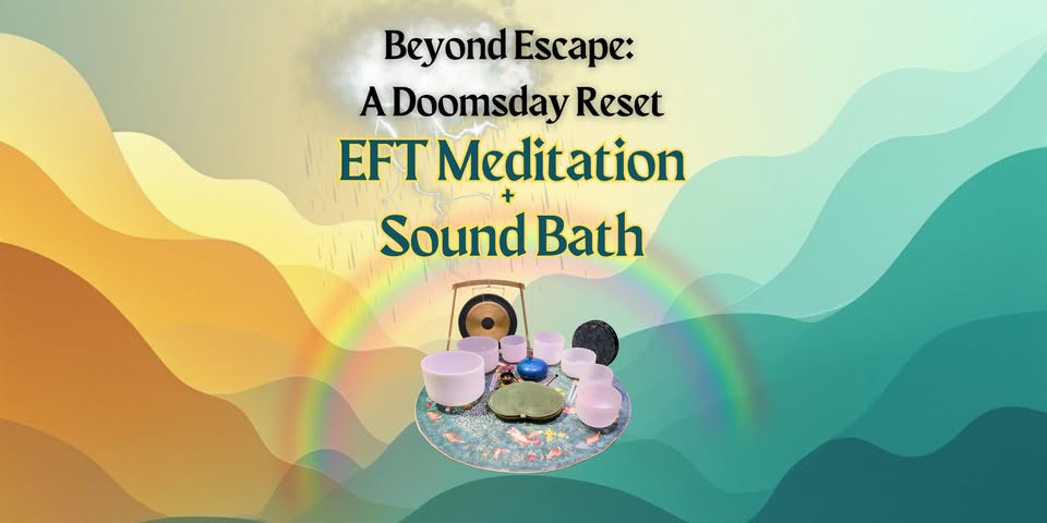 Beyond Escape: A Doomsday Reset. Sound Bath + EFT Meditation
