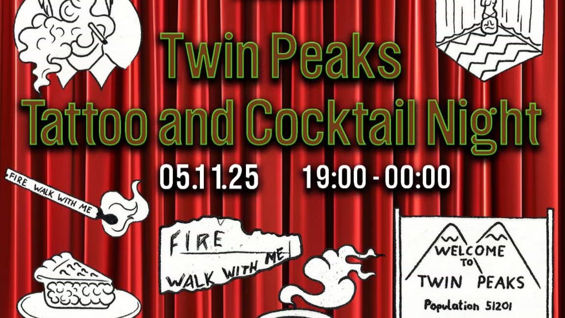 Twin Peaks inspired Flash Tattoo Night N2