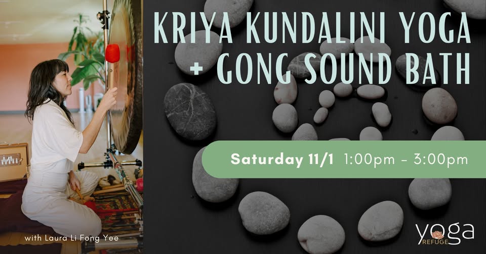 Kriya Yoga Journey + Gong Sound Bath with Laura Li Fong Yee