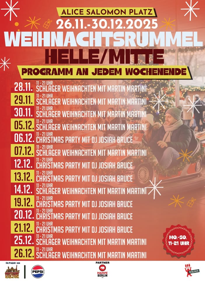 Weihnachtsrummel Helle/Mitte