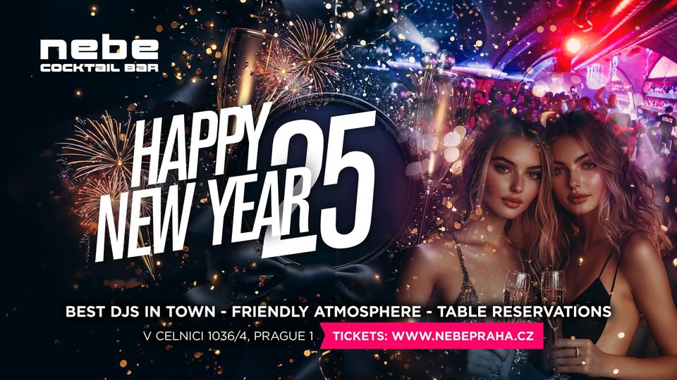 HAPPY NEW YEAR 2025 - Nebe Celnice