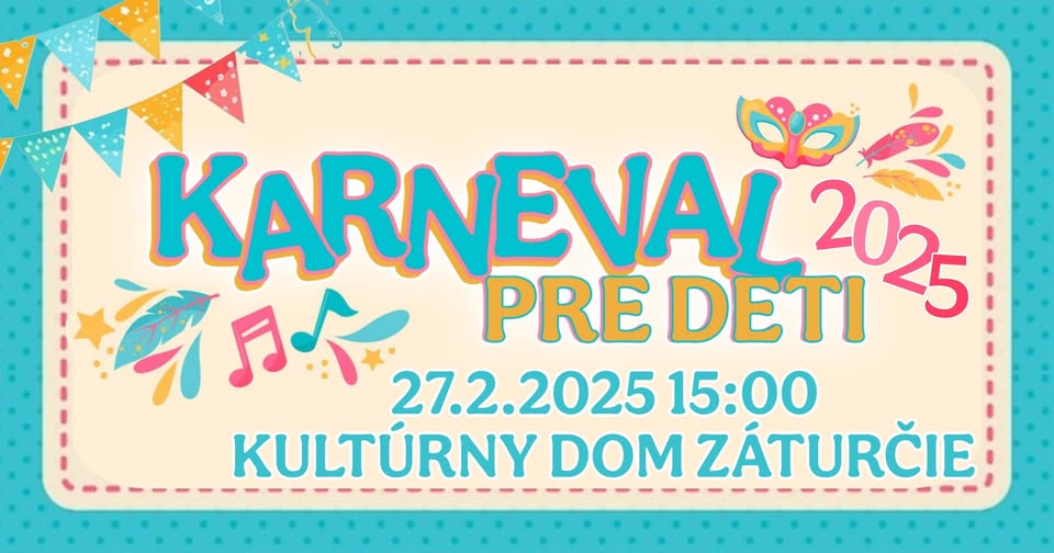 KARNEVAL PRE DETI 2025