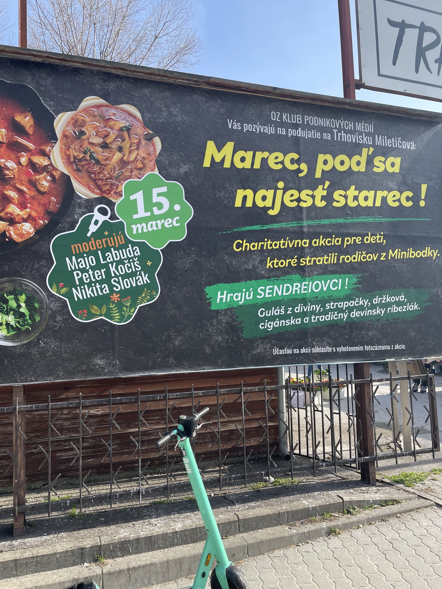 Marec, poď sa najesť Starec