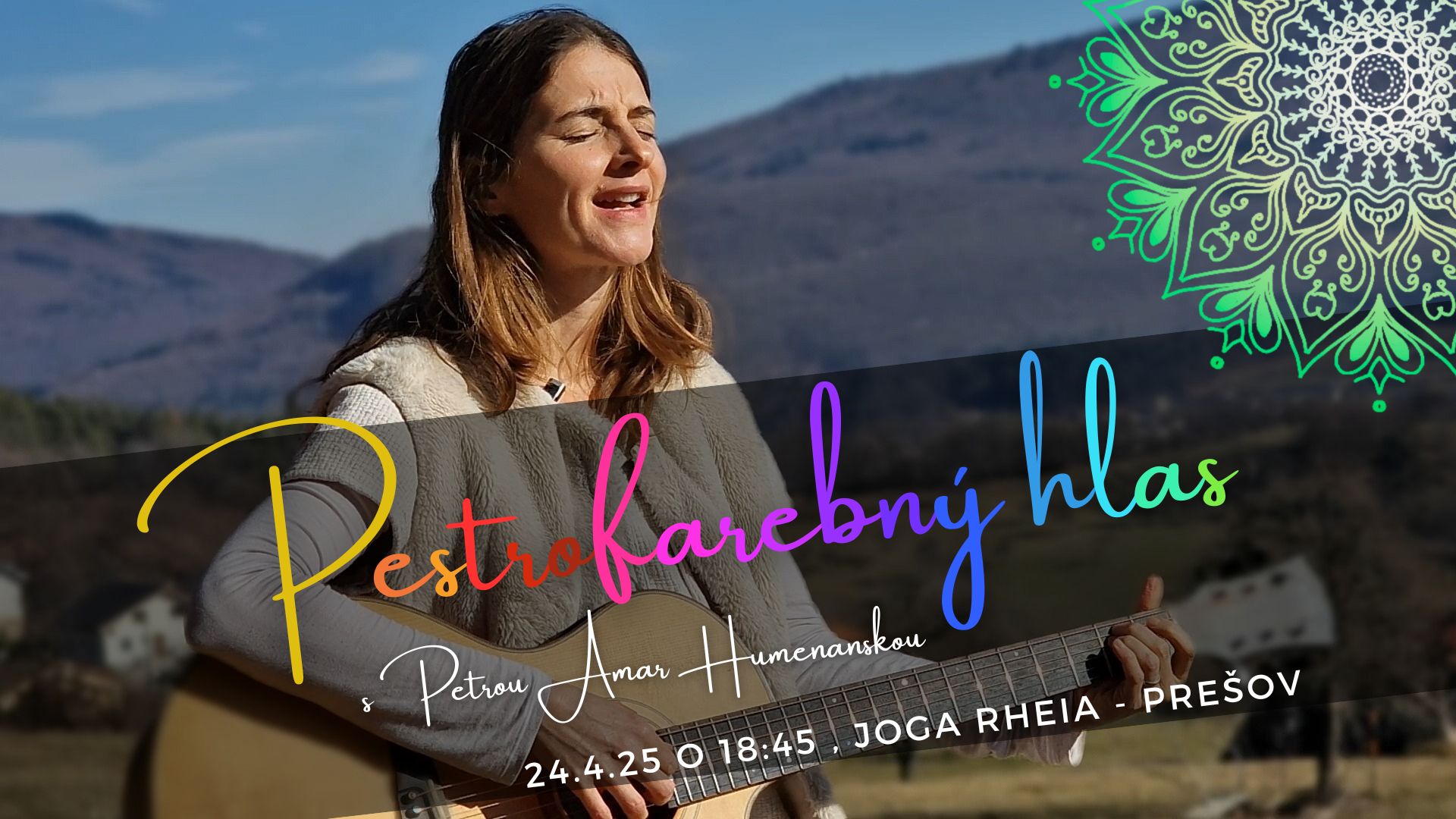 PESTROFAREBNÝ HLAS  s Petrou Amar Humeňanskou