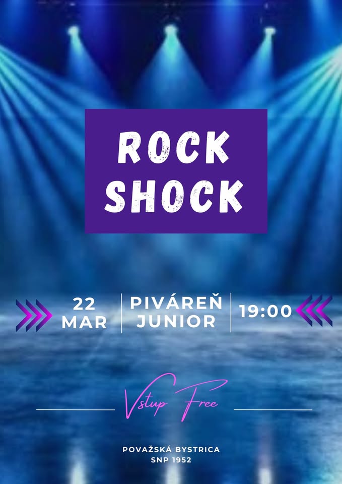 Kapela Rock Shock v JUNIOR PB