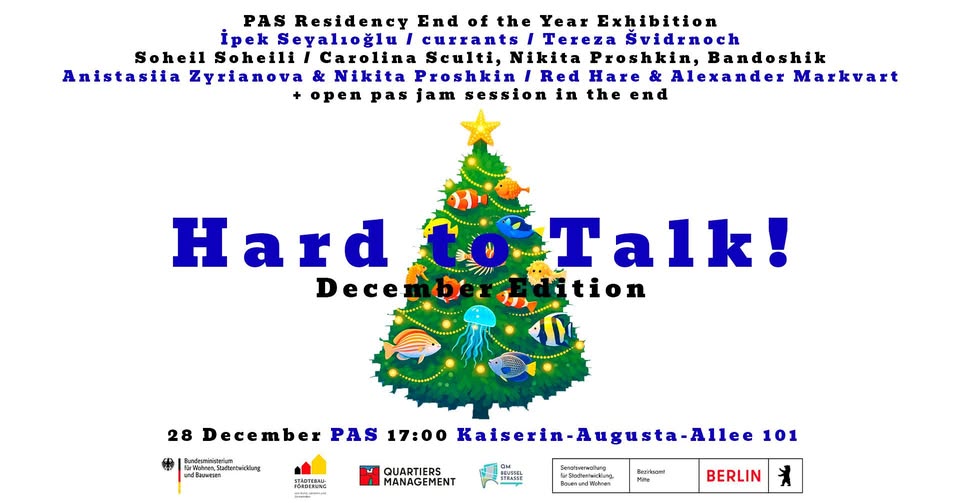 Hard to Talk! December edition