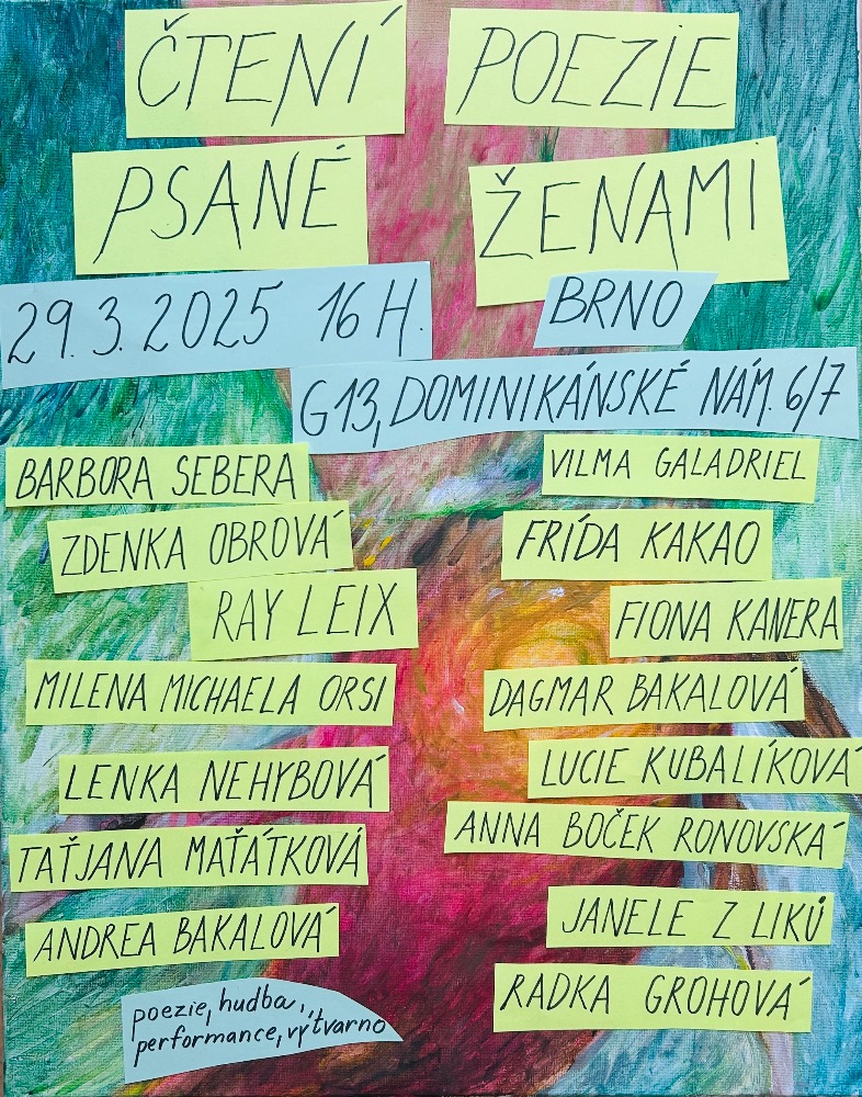 Čtení poezie psané ženami