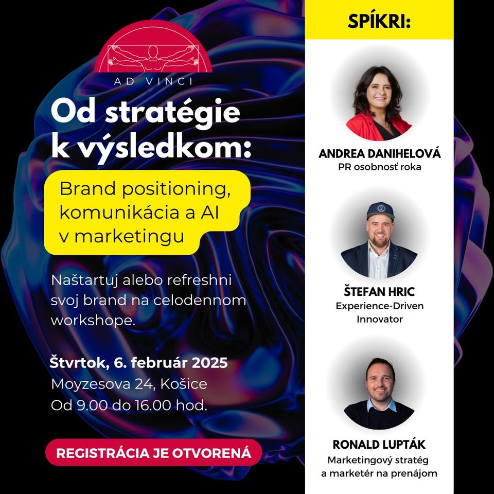 WORKSHOP: Od stratégie k výsledkom