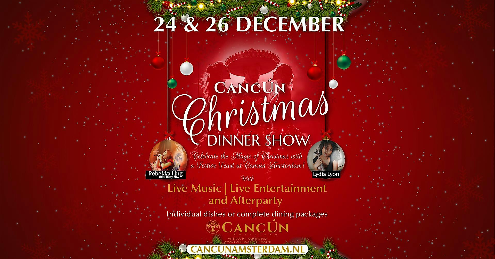 Cancún Christmas Dinner Show