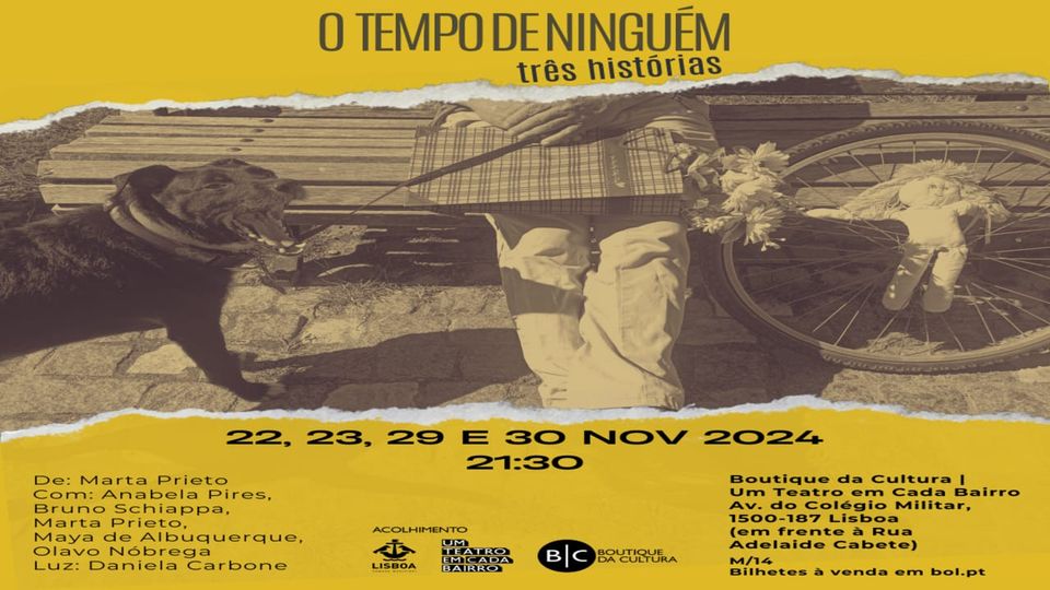 O Tempo de Ninguém - três histórias