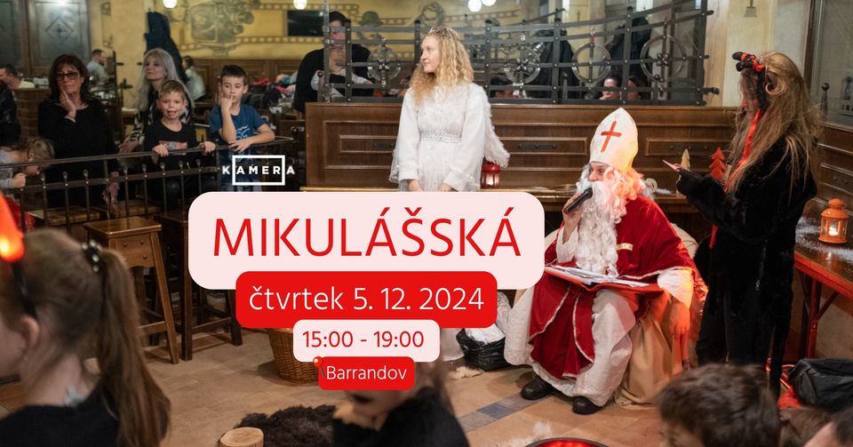 Mikulášská v restauraci Kamera na Barrandově 🧒👧