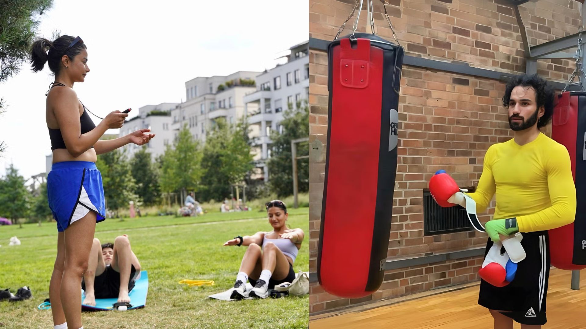 Outdoor Cardio & Boxing Workout for all Levels 🌿 👊