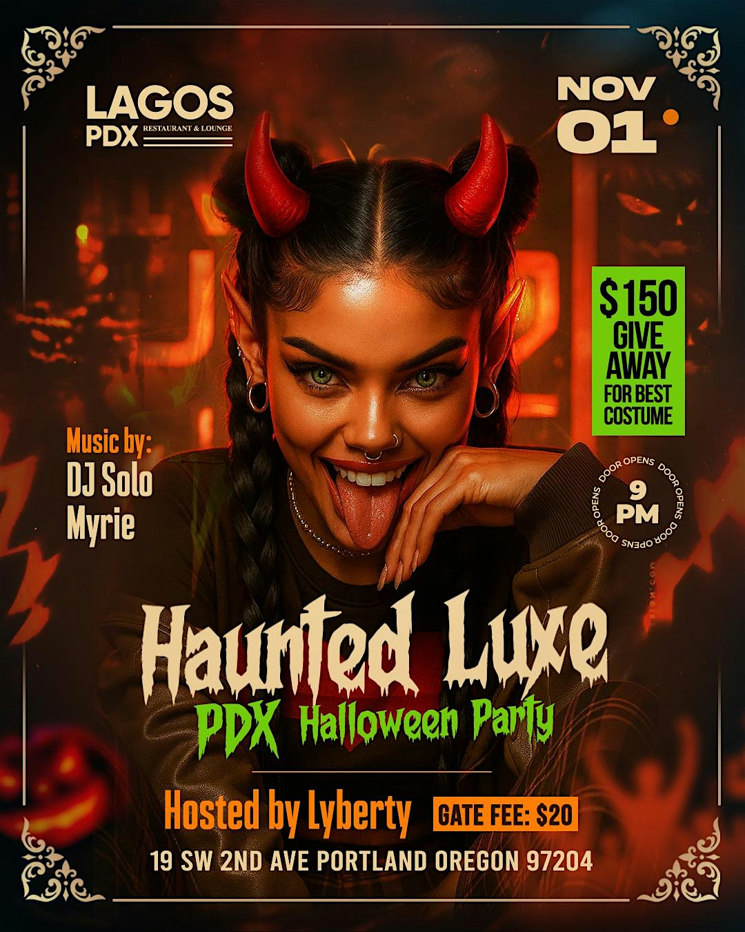 Haunted Luxe Halloween Party
