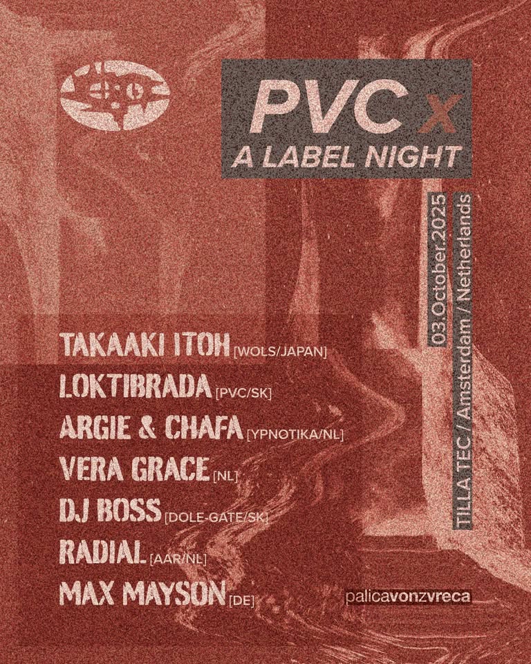 PVC / A Label Night : October03 : TILLATEC Amsterdam