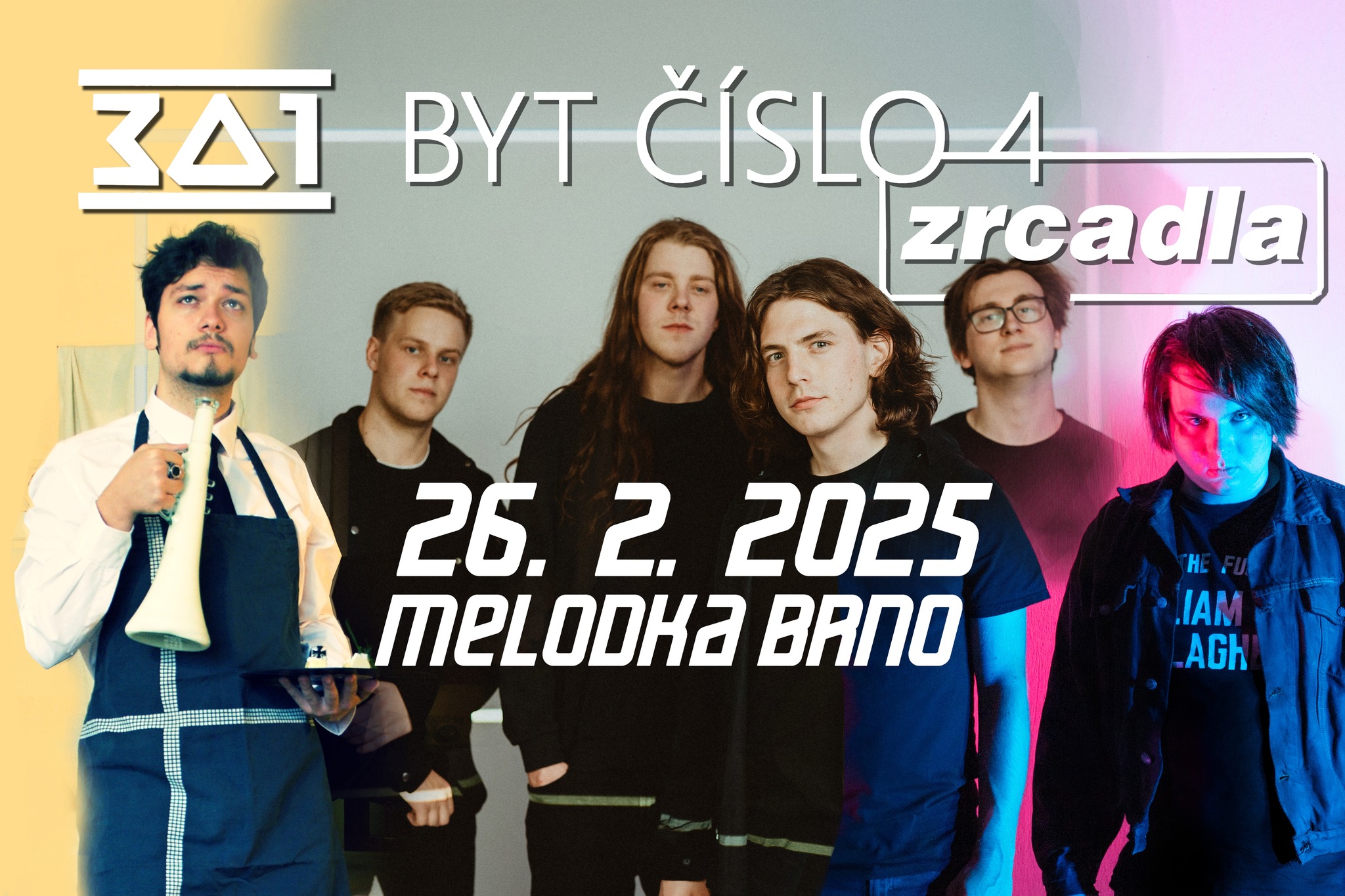 301 + Byt číslo 4 + Zrcadla na Melodce